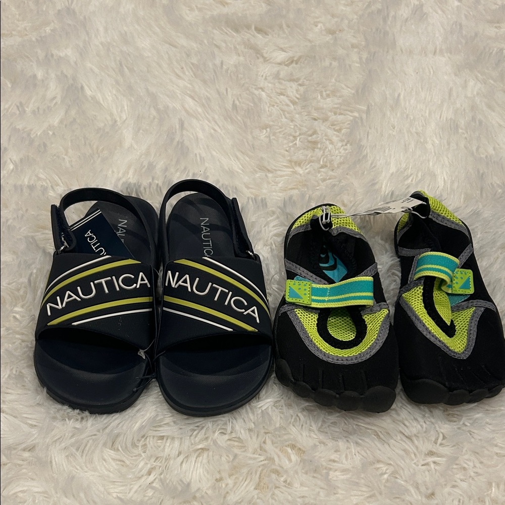 Kids Slide Sandals and Water Shoes
